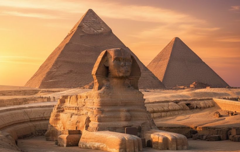 Full-Day Pyramids, Sphinx & Egyptian Museum with Lunch
